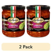 (2 pack) Casa Martinez Medium Fire Roasted Chipotle Salsa, 16 oz