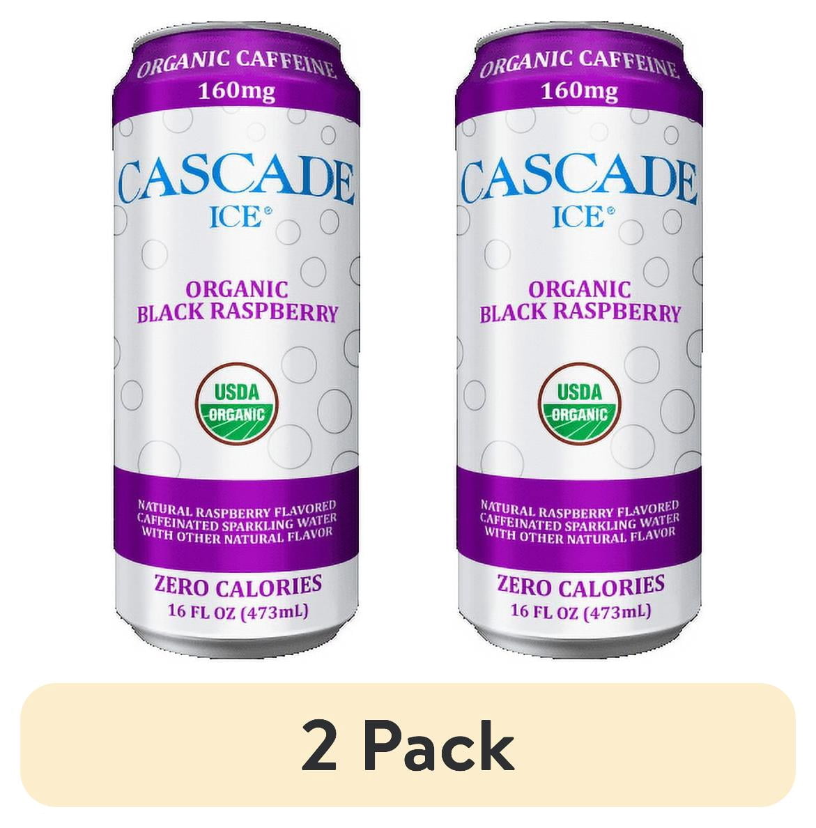 Cascade Ice Caffeinated Black Raspberry Flavored Sparkling Water