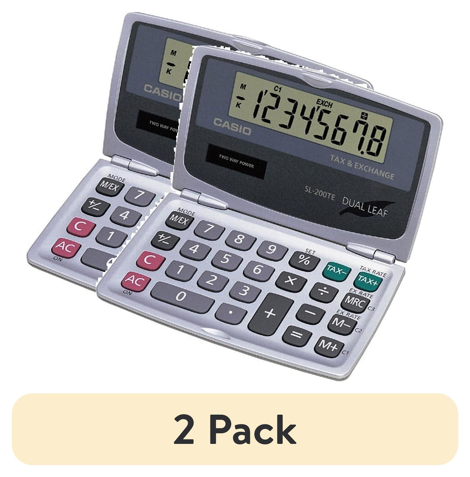 Casio SL-200TE Folding 8 Digit Calculator - Walmart.com
