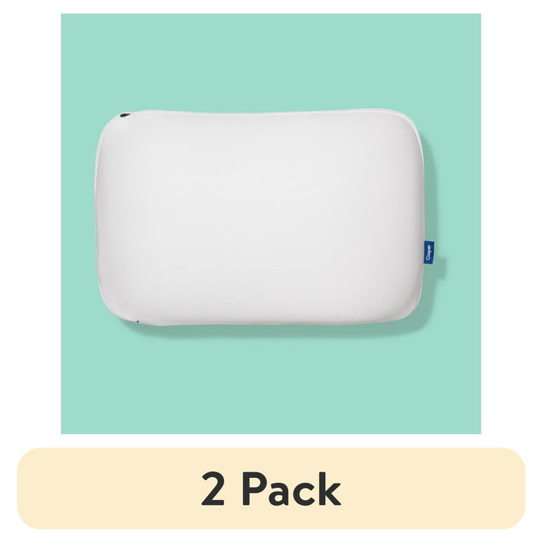 2 pack) Casper Essential Cooling Hybrid Pillow, Standard - Walmart.com
