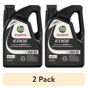 2 pack Castrol EDGE 0W-20 Advanced Full Synthetic Motor Oil, 5 Quarts