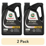 2 pack Castrol EDGE 5W-30 Advanced Full Synthetic Motor Oil, 5 Quarts RFID