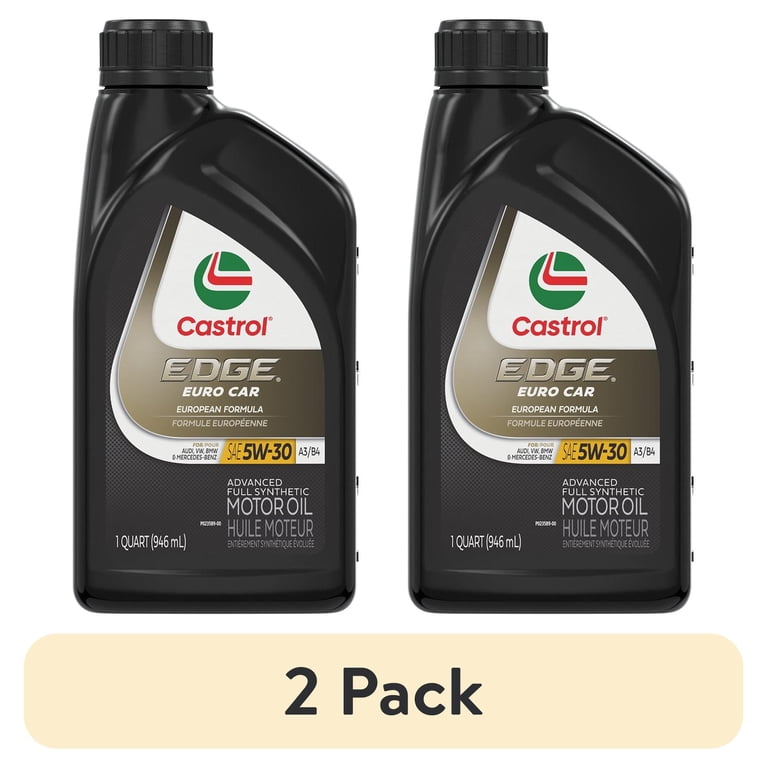 Castrol EDGE Euro 5W-30 Advanced Full Synthetic Motor Oil 2 Pack 1