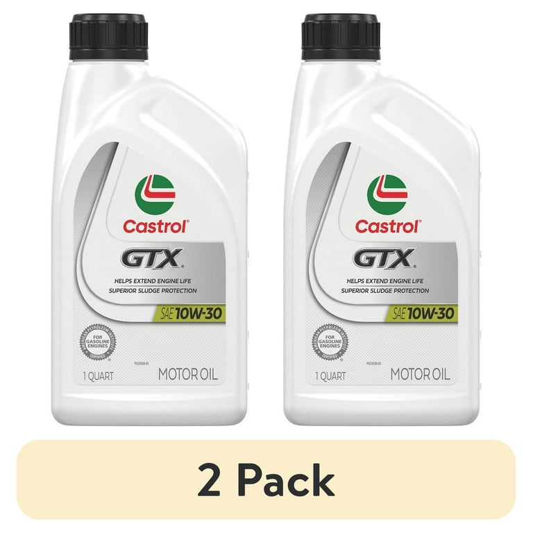 Castrol GTX 10W-30 Conventional Motor Oil - Walmart.com