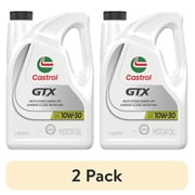 2 pack Castrol GTX 10W-30 Conventional Motor Oil, 5 Quarts