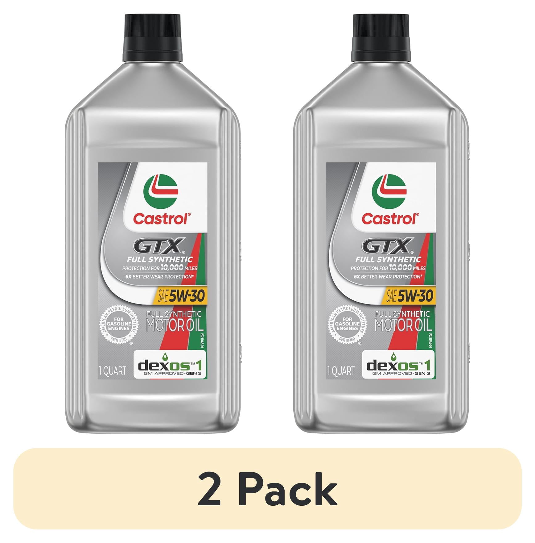 Castrol GTX 5W-30 4L エンジンオイル 2缶セット 2-pack-Castrol-GTX-Full-