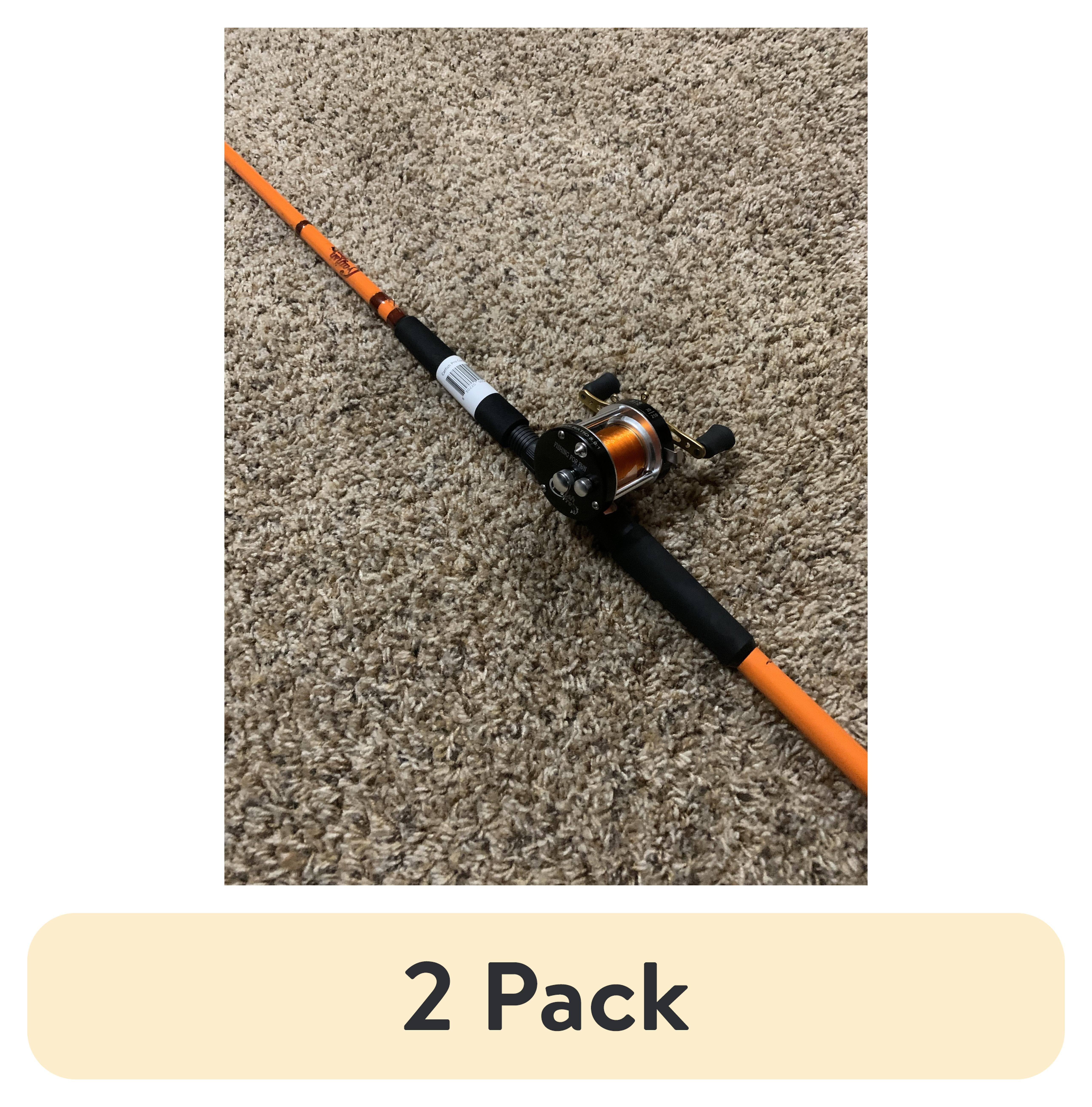 pack) Catfish Pro Fishing for Fun Rod and Reel Casting Combo