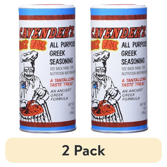 (2 pack) Cavender's: All Purpose Greek Seasoning, 7 oz
