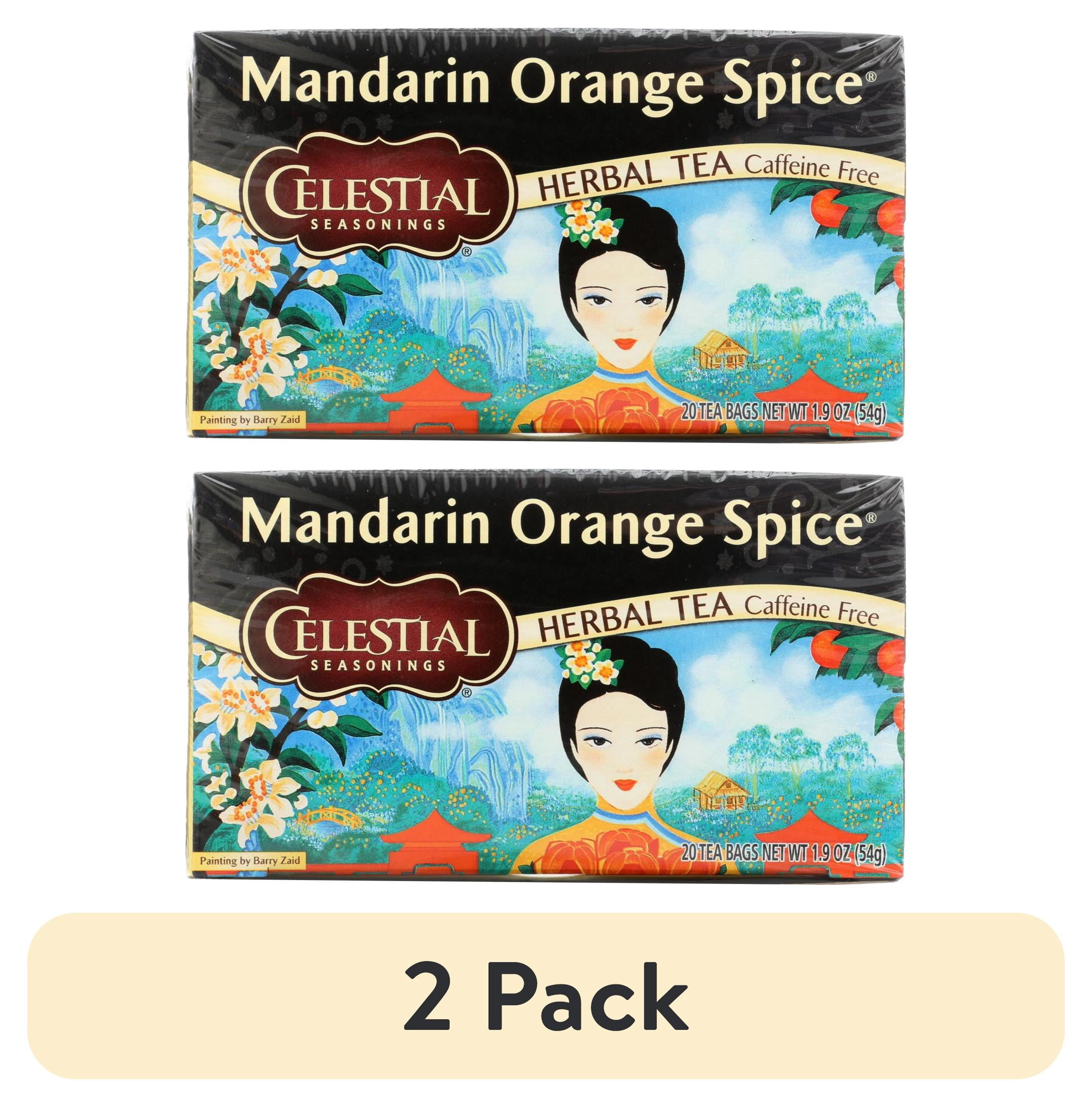 Celestial Seasonings Mandarin Orange Spice Herbal Tea, Fruit
