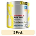 thumbnail image 1 of (2 pack) C4 Sport Ripped Pre Workout Powder, Arctic Snow Cone, 30 Servings, 1 of 8