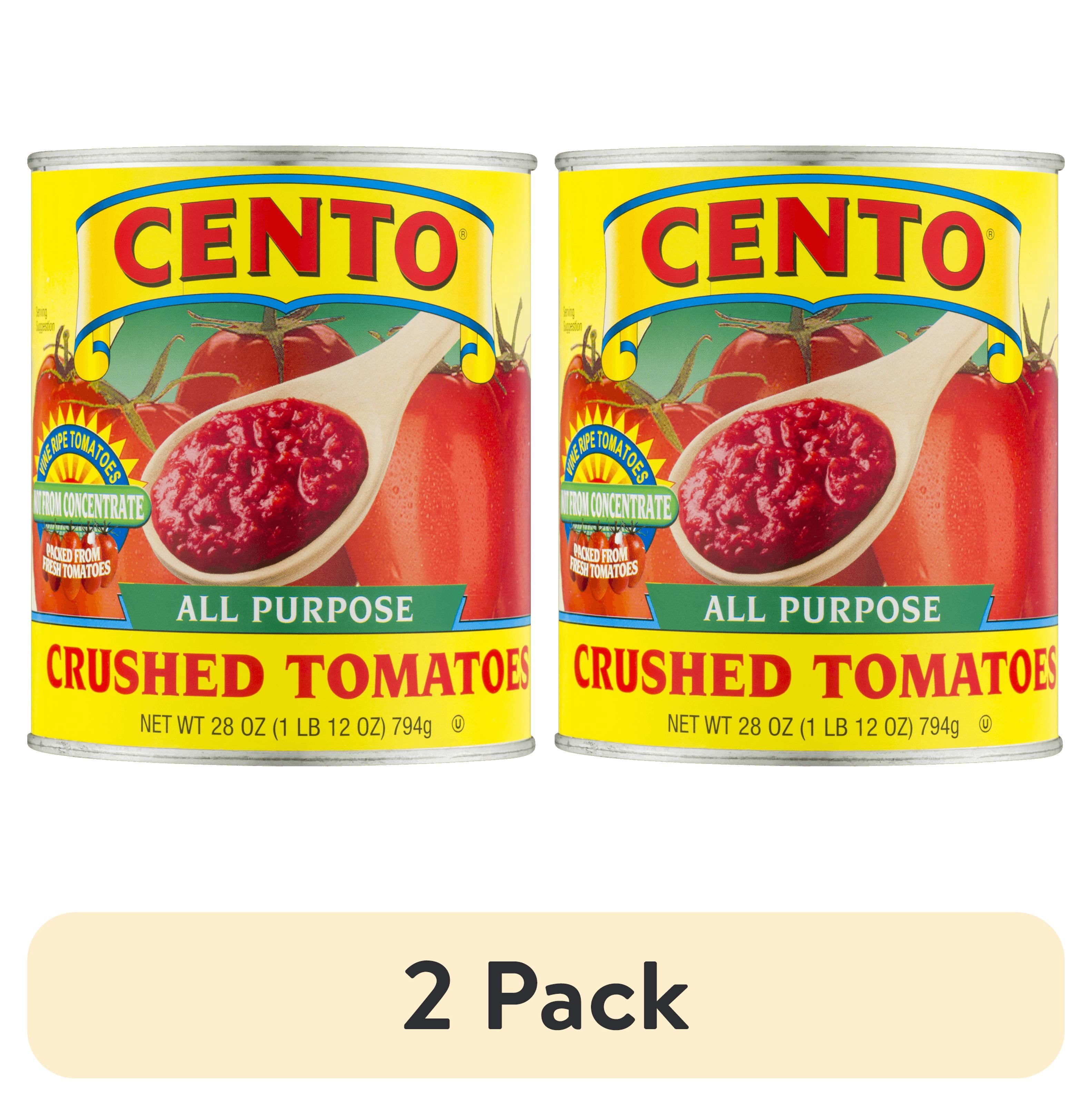 (2 pack) Cento All Purpose Crushed Tomatoes, 28 oz