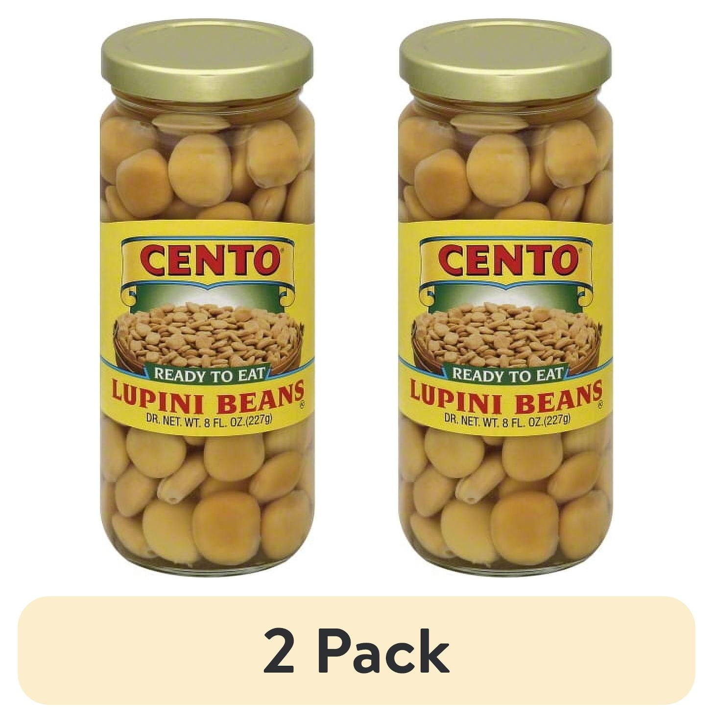 (2 pack) Cento Ready To Eat Lupini Beans, 8 Oz