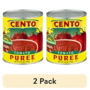 (2 pack) Cento Tomato Puree, 28 oz - allergens not contained