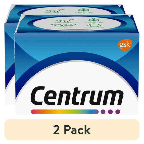 (2 pack) Centrum Men Multivitamin With Vitamins B, C, D3 & E, 100 Count