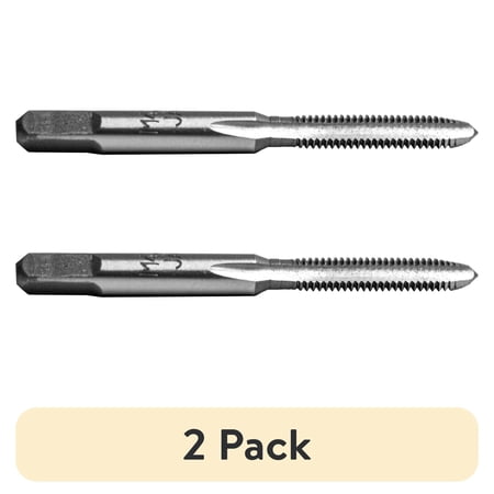 (2 pack) Century Drill & Tool 97306 Metric Plug Tap, 4.0 X 0.70