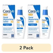 2 pack CeraVe AM Face Moisturizer with Broad Spectrum Protection, SPF 30,3 oz