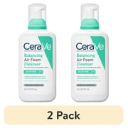 2 pack CeraVe Balancing Air Foam Cleanser, Oil Control & Hydration for Combination Skin 8 fl oz