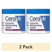 (2 pack) CeraVe Intensive Moisturizing Cream, Hydrating Body Moisturizer for Very Dry Skin, 16 oz