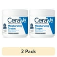 thumbnail image 1 of (2 pack) CeraVe Moisturizing Cream, Face & Body Moisturizer for Normal to Very Dry Skin, 16 oz, 1 of 11
