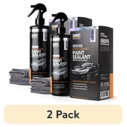 2 pack Cerakote Platinum Rapid Ceramic Paint Sealant Kit, High Gloss Protective Coating for Cars, 12 fl oz