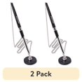 thumbnail image 1 of (2 pack) Chain-Riter Stick-On Antimicrobial Ballpoint Counter Pen 1mm, Blue Ink, Black Barrel, 1 of 3
