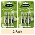 thumbnail image 1 of (2 pack) ChapStick Green Apple Flavored Lip Balm, Paraben Free, 0.15 oz, 3 Pack, 1 of 9