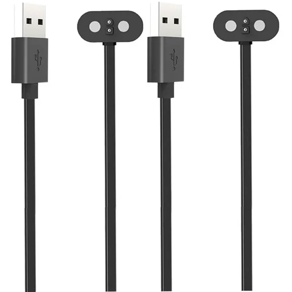 [2 pack] Charger for Mojawa Run Air Mojo 2 Bone Conduction Headphones, Magnetic USB Charging Cable 1.96ft/60cm,Charger Cable for Mojawa Run Air Mojo 2 Open Ear Headphones