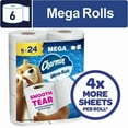thumbnail image 1 of (2 pack) Charmin Toilet Paper Ultra Soft, 6 Mega Rolls, 2-Ply Bath Tissue, 1 of 1