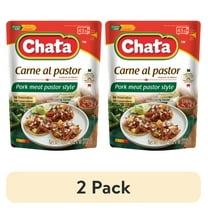 (2 pack) Chata Pork Meat Pastor Style Pouch, 8 oz, Pack of 1