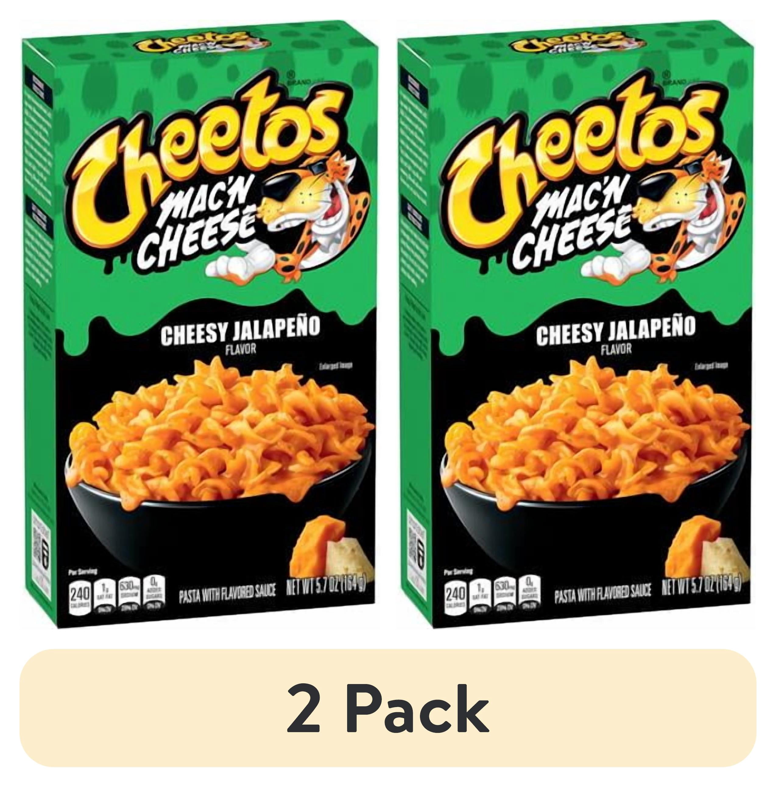(2 pack) Cheetos Cheetos Mac N Cheese Cheesy Jalepeno Box, 5.7 Ounce ...