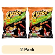 (2 pack) Cheetos Crunchy Flamin' Hot Limon, Cheese Flavored Snacks, 8.5 ounce Bag