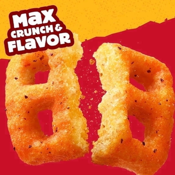 2 pack-Cheez-It Crunch Kick'n Nacho Cheese Cheesy Baked Snacks, Lunch Snacks, 6.5 oz