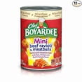 2-Pack Chef Boyardee Mini Beef Ravioli and Meatballs, 15 Oz Can ...
