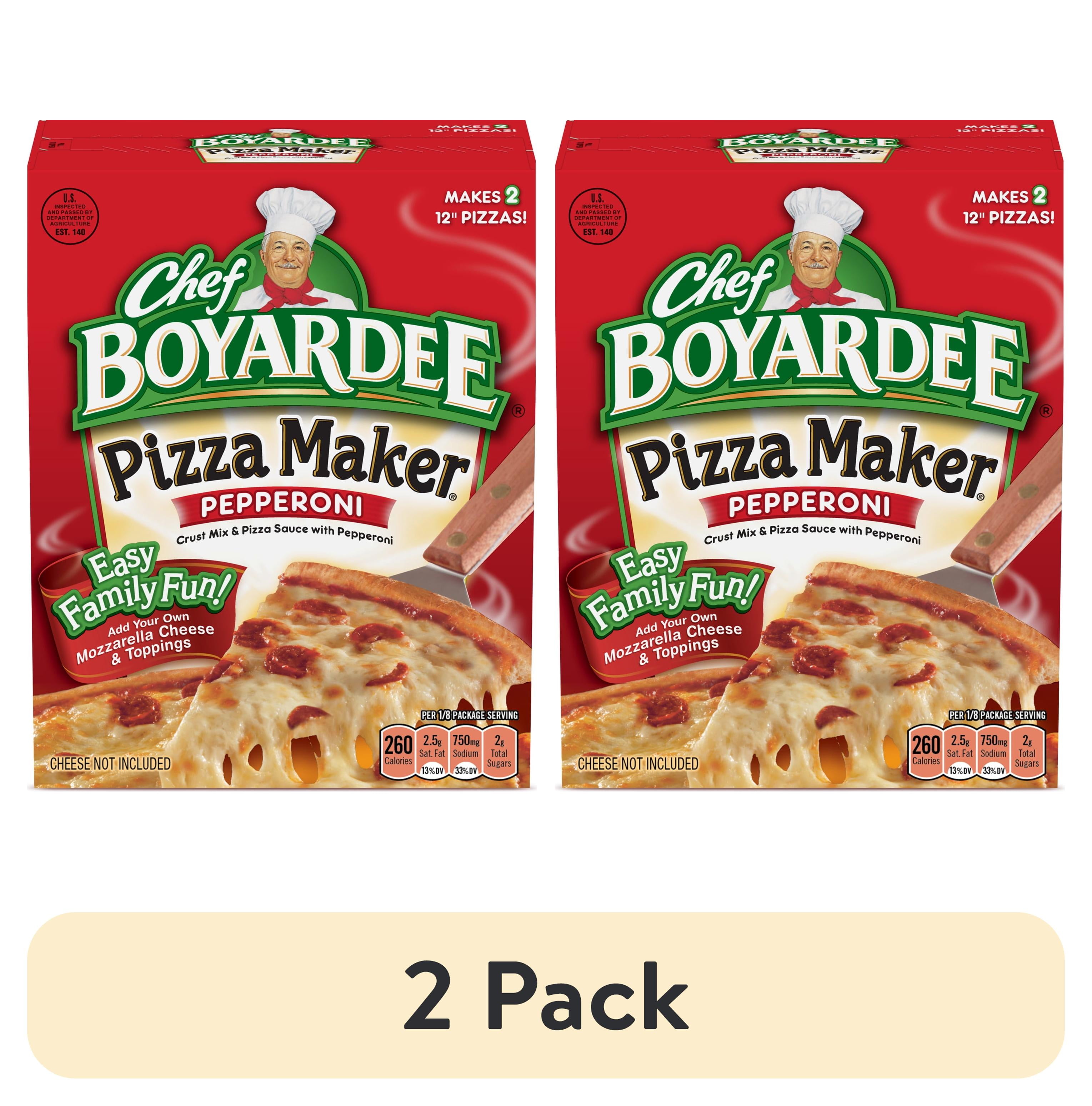 Pizza And Cake　専用ページ Chef Boyardee Pepperoni Pizza Kit, Home Make & Bake Box