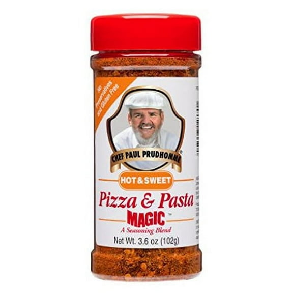 (2 pack) Chef Paul Prudhomme's Pizza & Pasta Magic Seasoning Blend, 3.6 oz