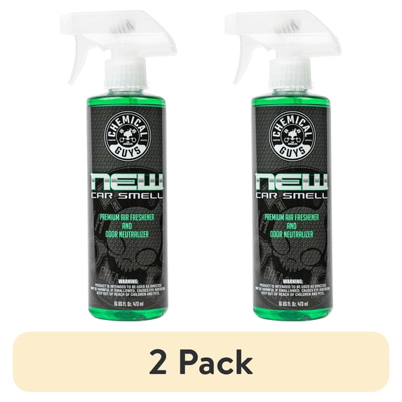 (2 pack) Chemical Guys New Car Spray Air Freshener