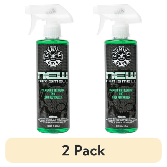 (2 pack) Chemical Guys New Car Spray Air Freshener