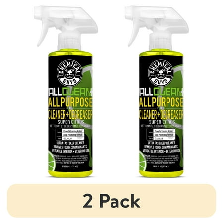 (2 pack) Chemical Guys CLD_101_16 All Clean+ Citrus Based All Purpose Super Cleaner, 16 oz