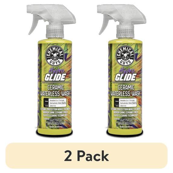 (2 pack) Chemical Guys CWS21416 - HydroGlide Ceramic Waterless Wash (16 oz)