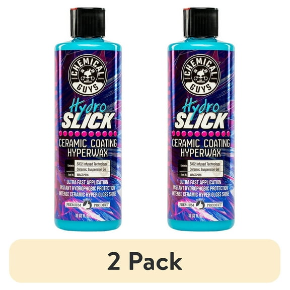 (2 pack) Chemical Guys HydroSlick Intense Gloss SI02 Ceramic Coating Hyperwax