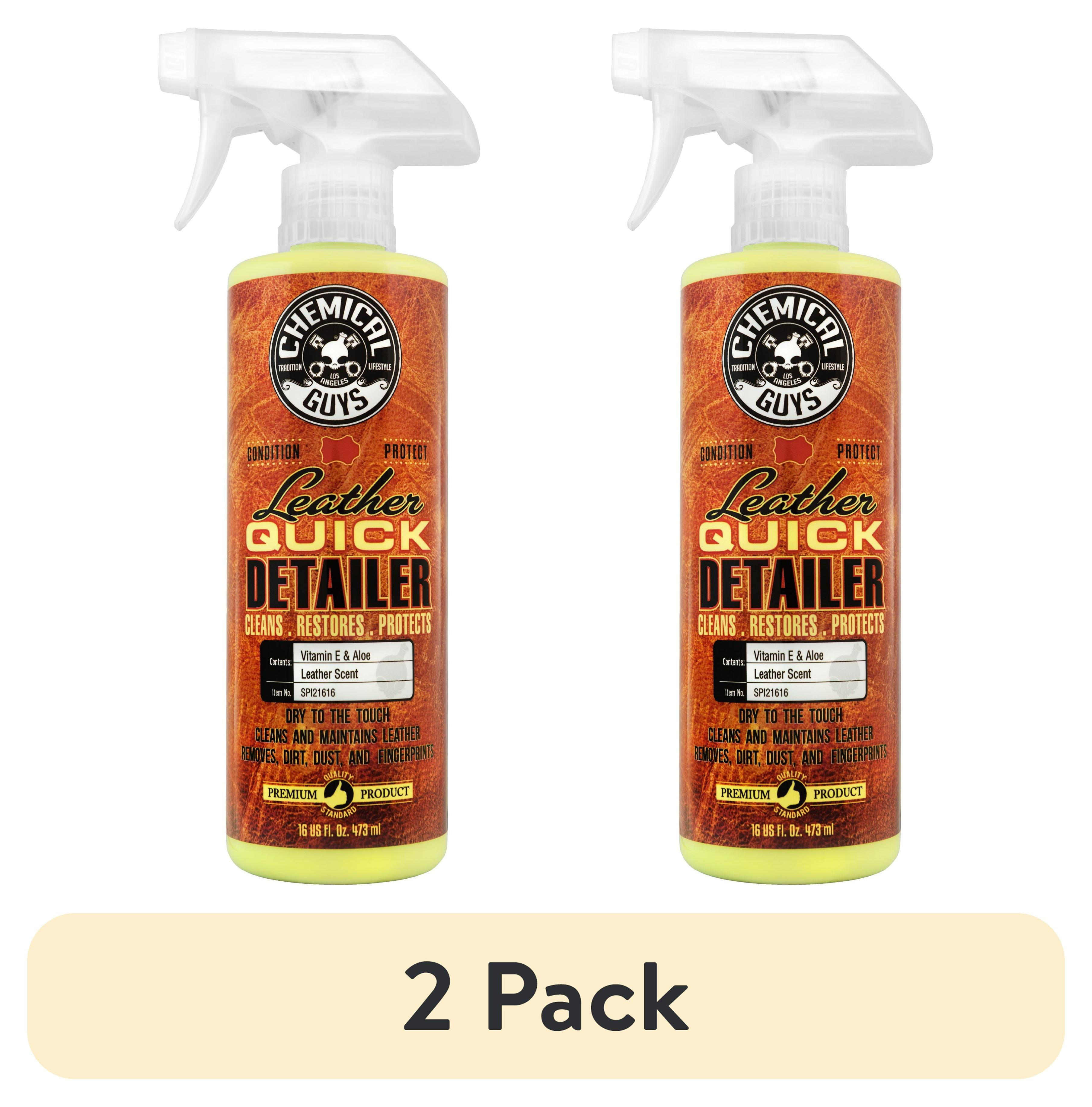 (2 pack) Chemical Guys Leather Quick Detailer (16oz)