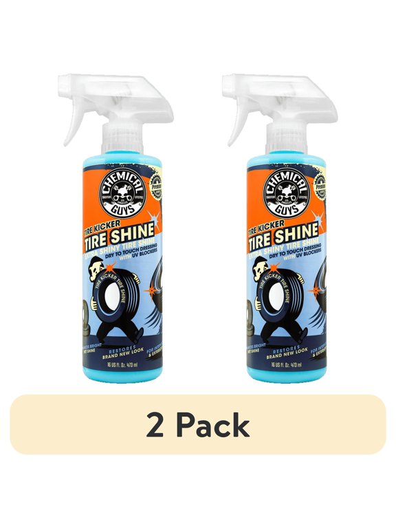 (2 pack) Chemical Guys Tire Kicker Extra Glossy Tire Shine 16 oz