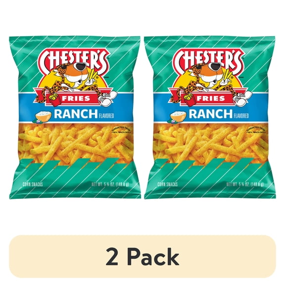 (2 pack) Chesters Ranch Fries 5.25oz
