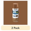 thumbnail image 1 of (2 pack) Chestnut, Rust-Oleum American Accents 2X Ultra Cover Gloss Spray Paint-327869, 12 oz, 1 of 12