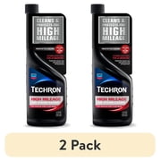 2 pack Chevron Techron High Mileage Fuel System Cleaner, 12 fl oz