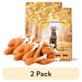 thumbnail image 1 of (2 pack) Pawmate Chicken ＆ Calcium Bone, Rawhide Free Teeth Cleanning Treats for All Dogs, 18-19 pcs, 1 of 12