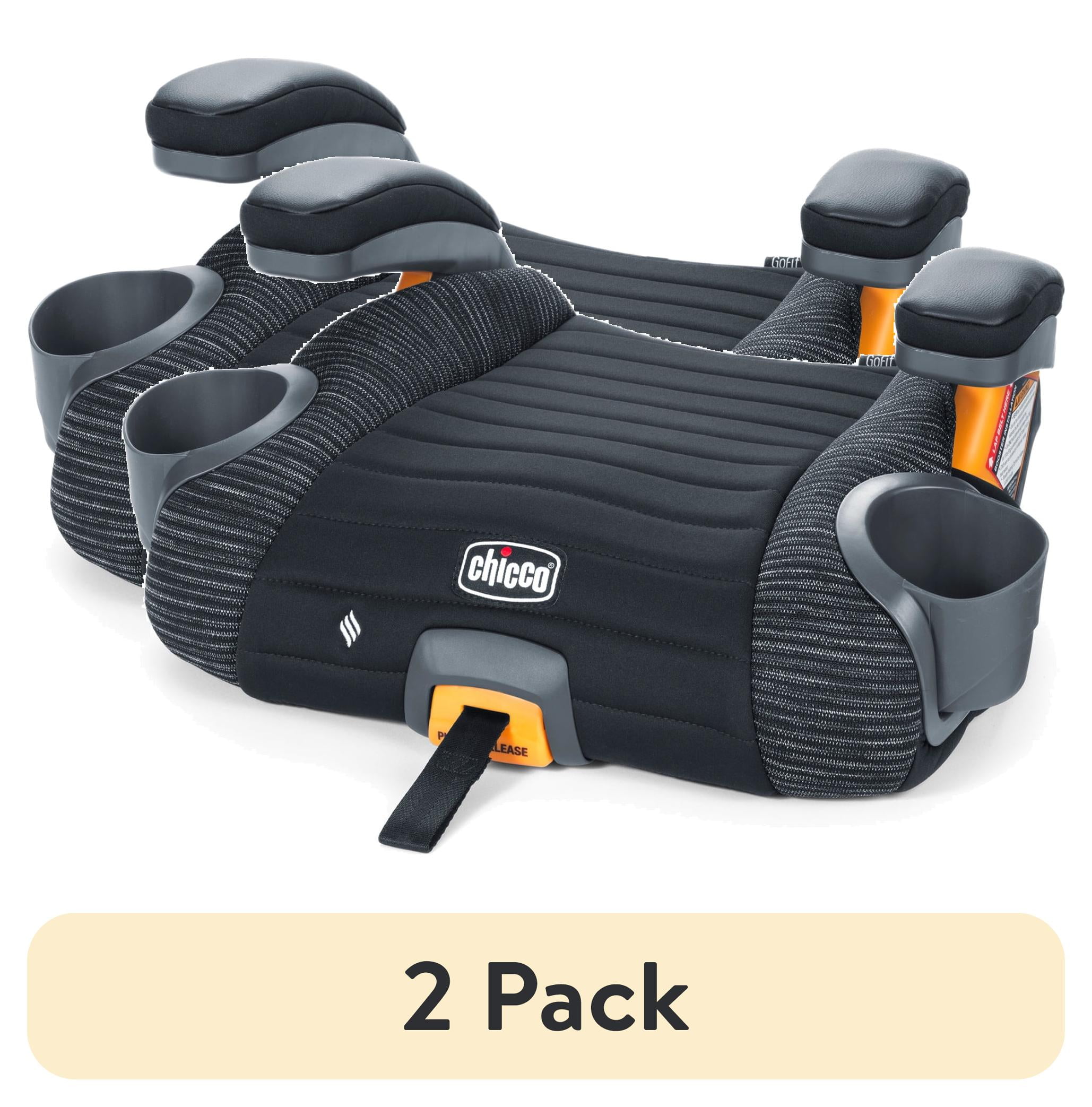 2 pack) Chicco GoFit ClearTex Plus Backless Belt-Positioning