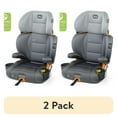 thumbnail interactive-video image 1 of (2 pack) Chicco KidFit ClearTex Plus 2-in-1 Belt Positioning Booster Car Seat - Drift (Grey), New, 1 of 12