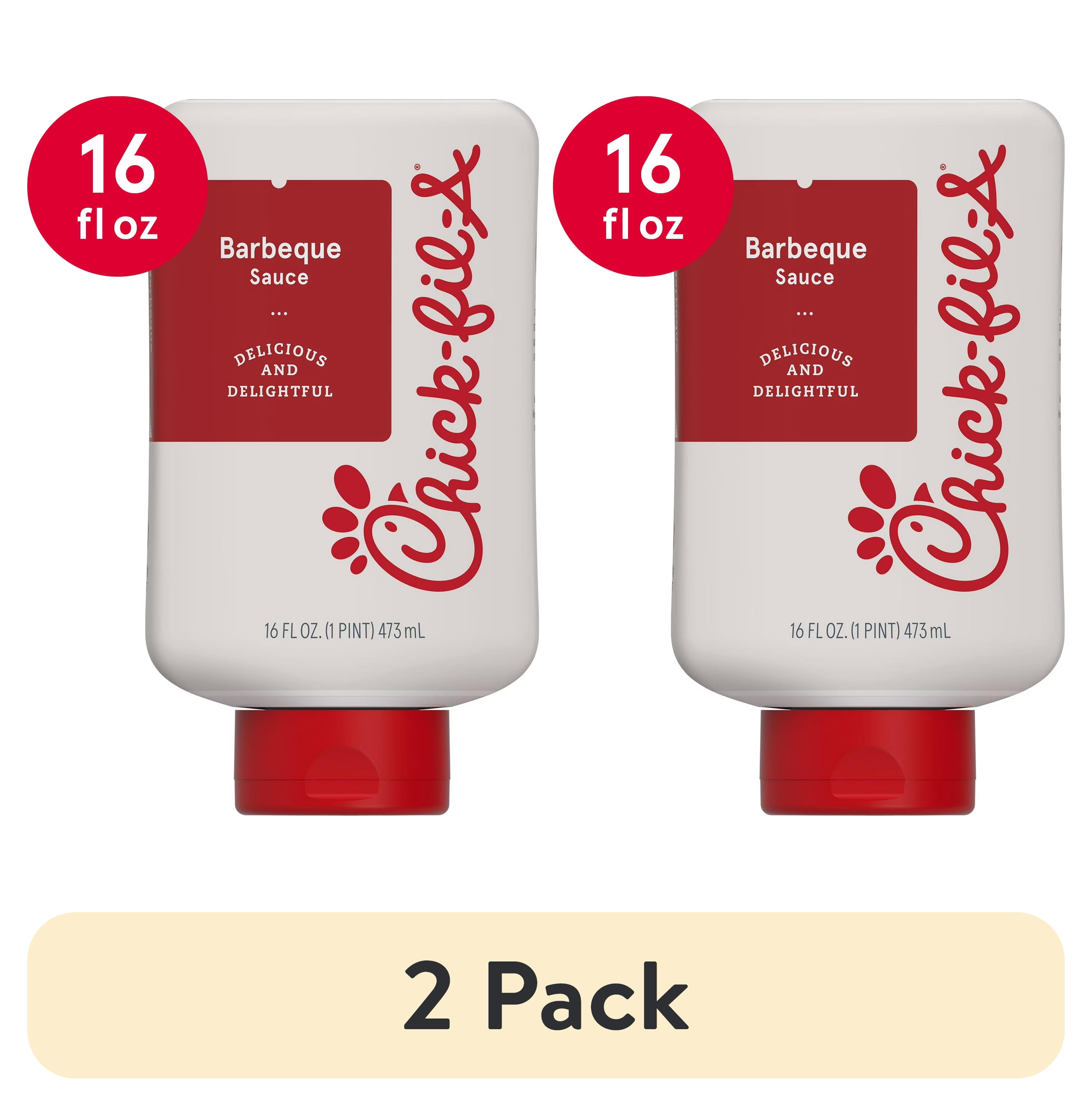 (2 pack) Chick-fil-A Barbeque Sauce, 16 fl oz Squeeze Bottle