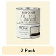 thumbnail image 1 of (2 pack) Chiffon Cream, Rust-Oleum Chalked Ultra Matte Paint, Quart, 1 of 8